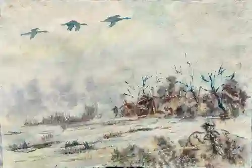 Gray Morning Flight