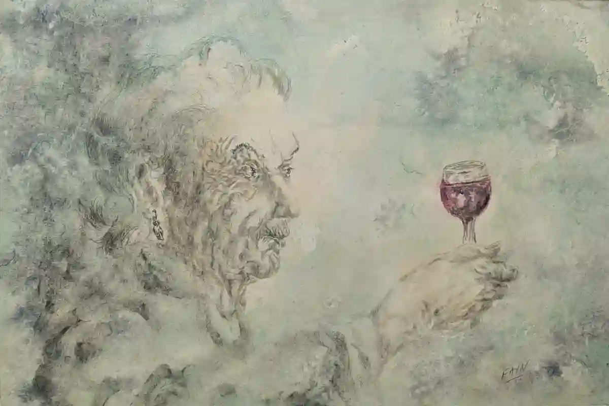 An Offering Of Wine