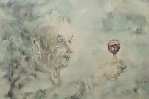 An Offering Of Wine