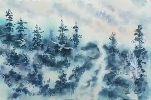 Wings In A Forest